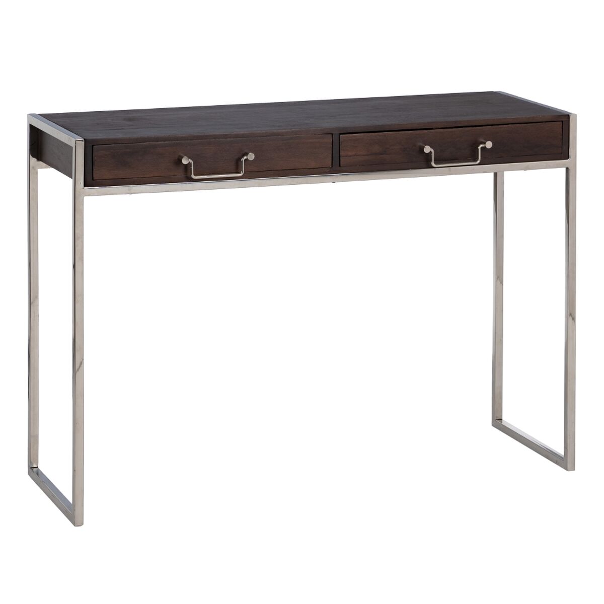 Set of furniture Brown Silver 114 x 40,6 x 81,3 cm